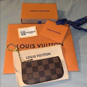 Louis Vuitton Cles key pouch